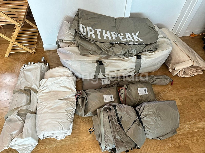 (찐2회 피칭)노스피크 A6RS 에어텐트 +우레탄창--1