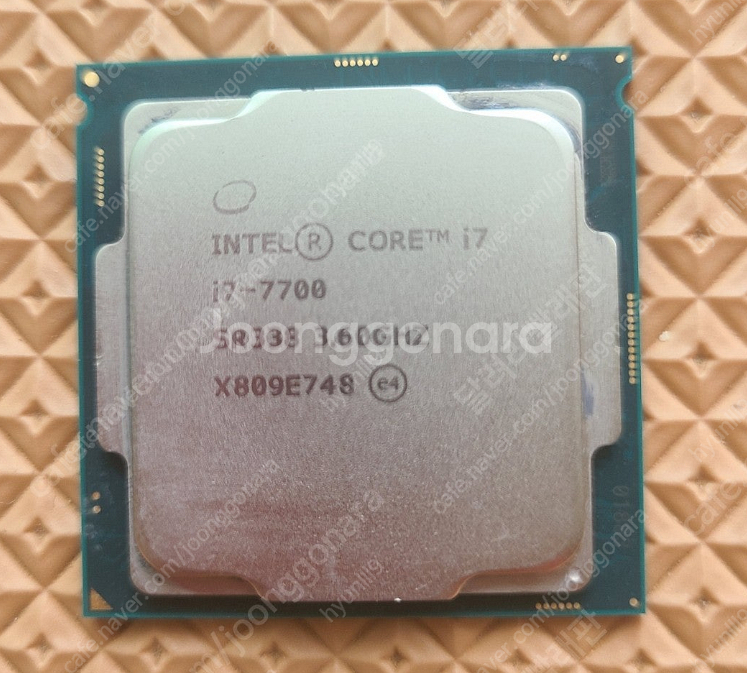 구매) INTEL CPU I7 7700--0