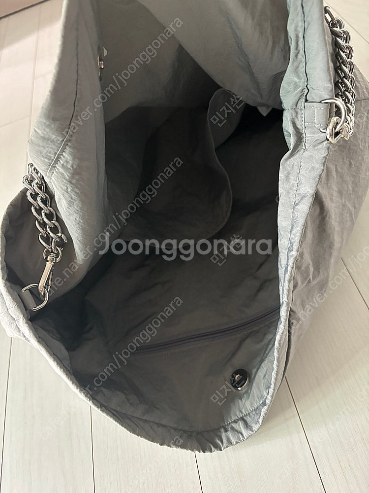 포센 체인 호보 백 그레이--3