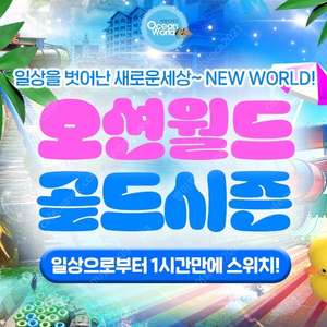 (당일구입가능)홍천오션월드 종일/오후2시입장권~양양/델피노/삼척/변산/단양 오션플레이~소노벨 천안/거제오션어드벤처