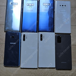 갤럭시 노트9,10 S8,20 목업 모형폰
