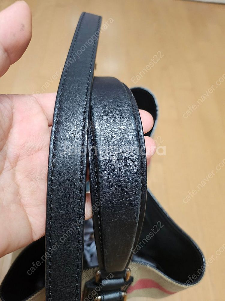 (정품) 버버리 애쉬비 호보백 (명품 여자 가방 토트백...--7