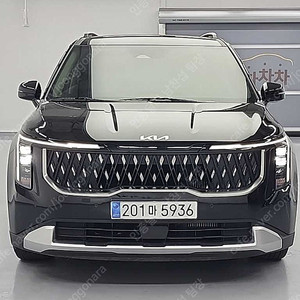 카니발 9인승 중고 더 뉴 카니발 중고차 4세대 검정색 2025년식 30,677km 디젤 9인승 프레스티지 침수차 안심보상