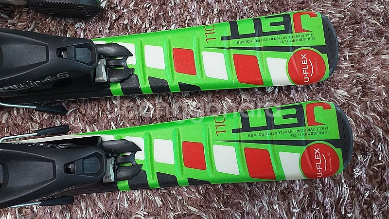 엘란 아동용 스키 세트(스키110cm, 부츠185mm)--4