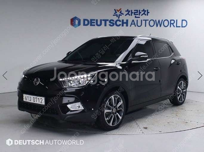 중고차 티볼리 가솔린 2WD LX 부부중고차 중고차할부...--0
