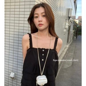 Howus rope sleeveless 호와스 로프 슬리브리스