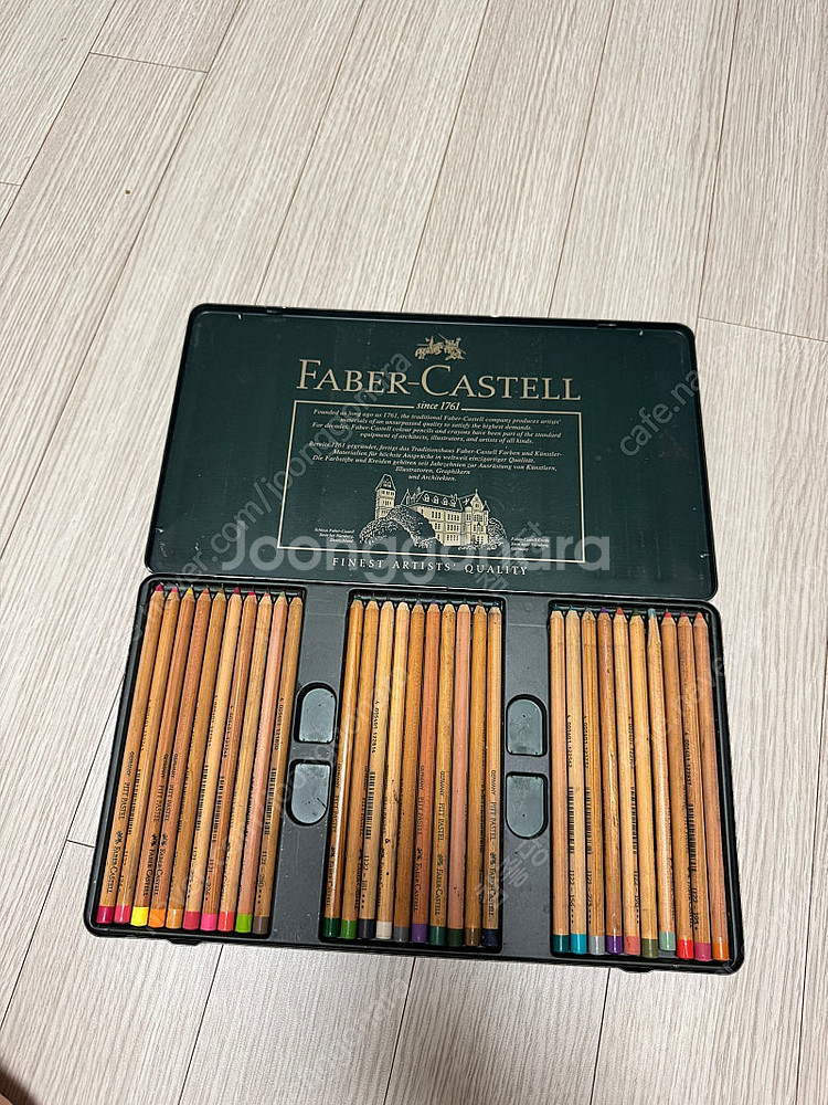 파버카스텔 연필파스텔 르프랑 콘테어파리--1