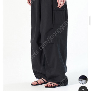 다이애그널 waist stopper cargo pants