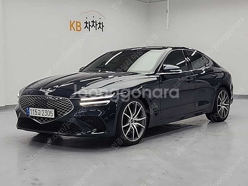 53,000 km 2021년형 G70중고 제네시스 G7...--6