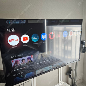 루컴즈 스마트 TV UHD 43인치 + 이젤 스탠드