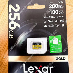 렉사 프로페셔널 GOLD MicroSD 256GB