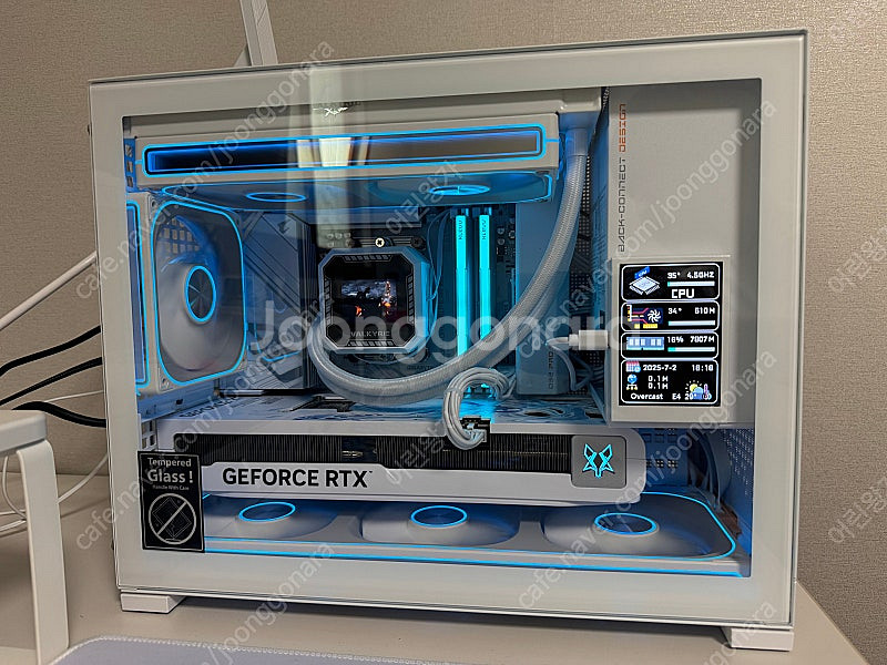미니사이즈 고사양 게이밍 PC 7800X3D 5070T...--0