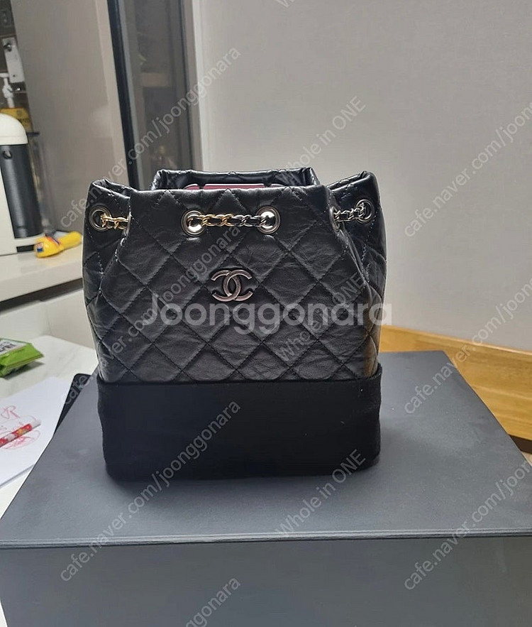 샤넬 가브리엘백팩 (블랙 스몰 30번대)--0