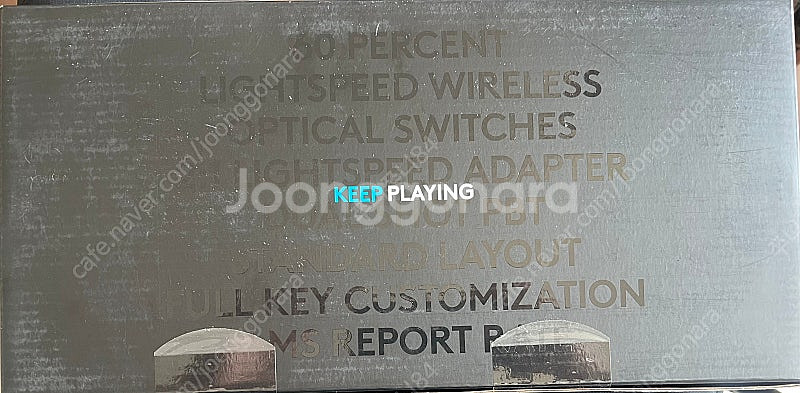 로지텍 pro x60 lightspeed 키보드 미개봉...--2