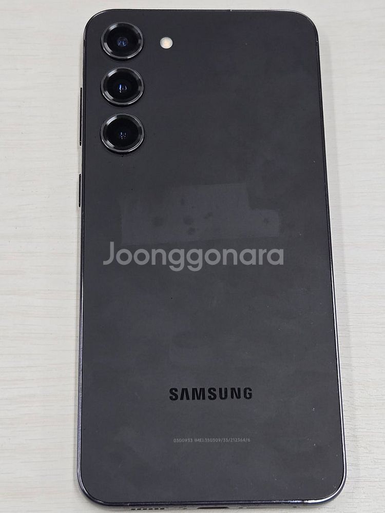 갤럭시 S23플러스 블랙색상 256용량 외관상태좋은 무...--0