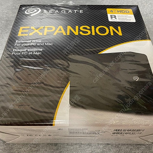 [안전거래가능/우체국택배] 씨게이트 허브용 외장하드 Expansion / 4테라 4TB / 풀세트