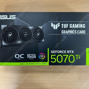 ASUS 지포스 5070TI TUF ( 5070 TI 터프 ) OC / 9800X3D