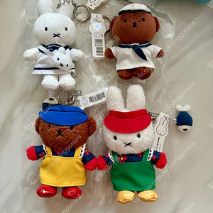 [새제품]거제 수국미피, 몽돌 미피, 몽돌보리스인형, 부산 자갈치 미피, 자갈치보리스, 세일러 미피, 세일러바바라 인형키링 택미포판매