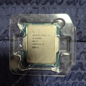 인텔 i5-12600K CPU 단품 판매합니다