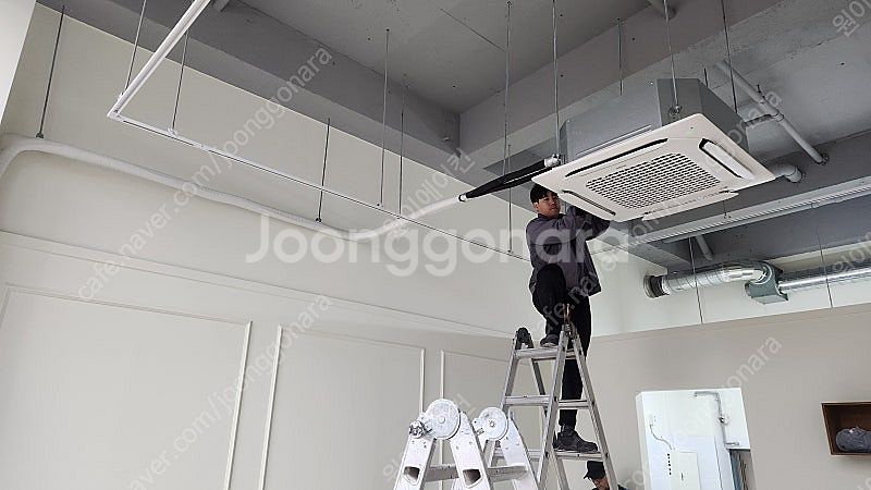 [판매] 중고 천장형 냉난방 시스템 에어컨 판매 및 설...--6