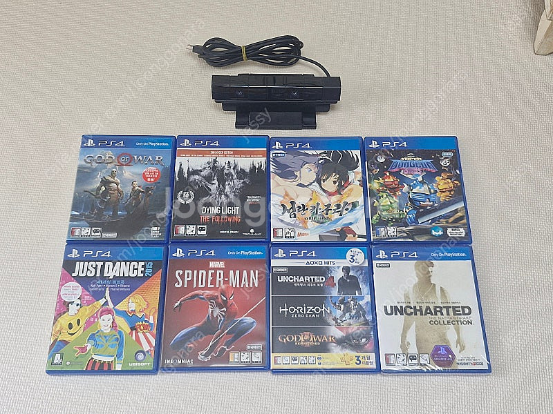 PS4 게임 9개 + 카메라 판매--0