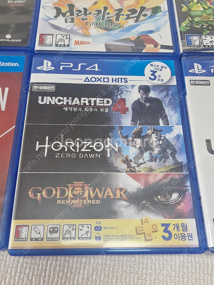 PS4 게임 9개 + 카메라 판매--2