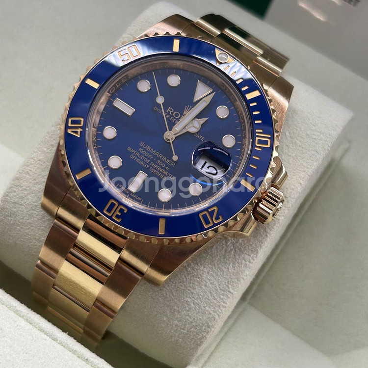 [팝니다] 롤렉스 서브마리너 청금통 116618LB - 2014년식--2