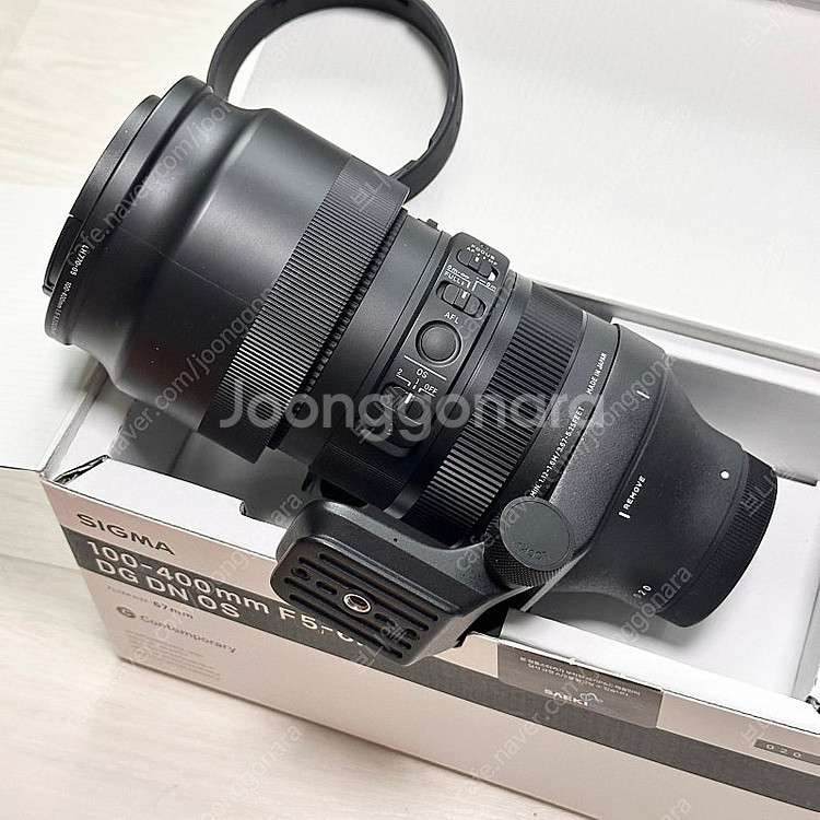 시그마 100-400mm 렌즈 / 소니용 FE ( 삼각...--7