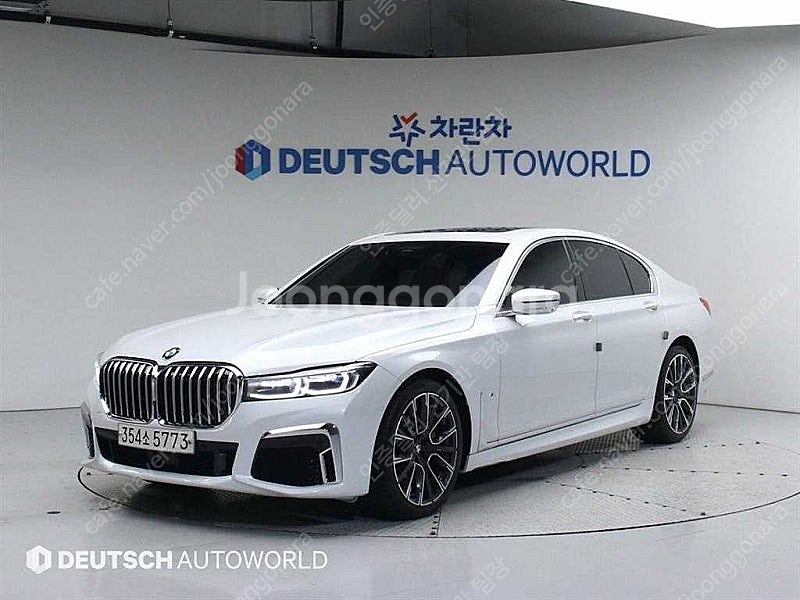흰색 BMW 7시리즈 중고 BMW 중고 740I M 스...--6
