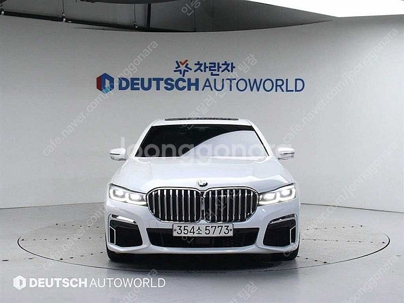 흰색 BMW 7시리즈 중고 BMW 중고 740I M 스...--8