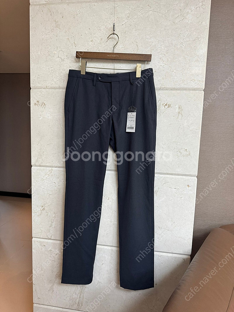 캠브리지멤버스 / 시그니쳐 린넨 제로 치노 슬랙스 다크...--0