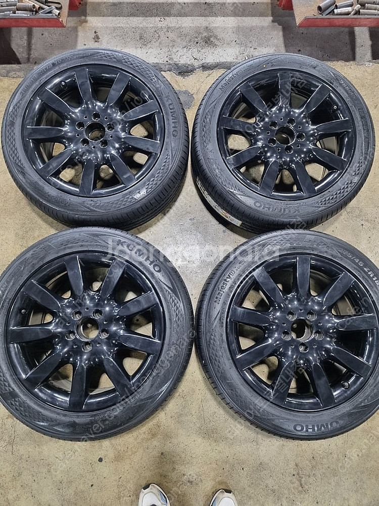 @ 벤츠S500 W221 정품18인치휠+금호TA91 신...--0