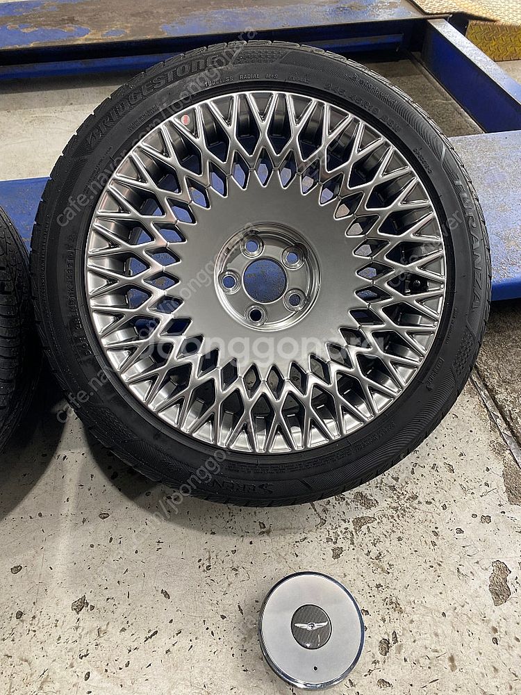 제네시스 G90 19인치 휠+휠캡+타이어+TPMS+순정...--5