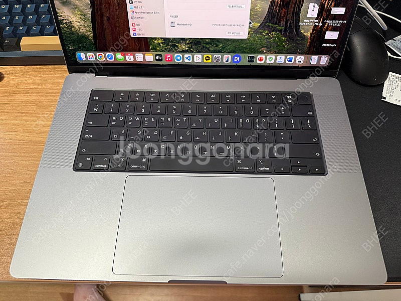 (배터리 96%) 맥북프로 16 m1pro 16GB/1...--1