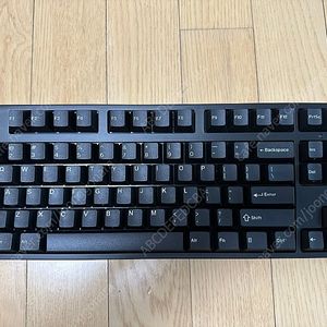 archon K77 유무선 2.4GHz 블루투스 텐키리스 기계식 키보드 블랙 영문 키캡 체리 적축 리니어