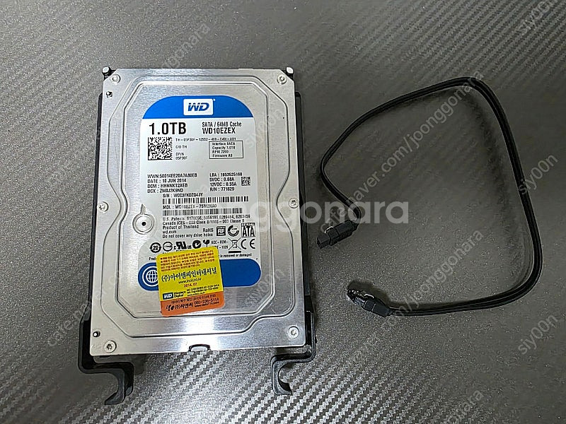 WD 1TB HDD 하드디스크--0