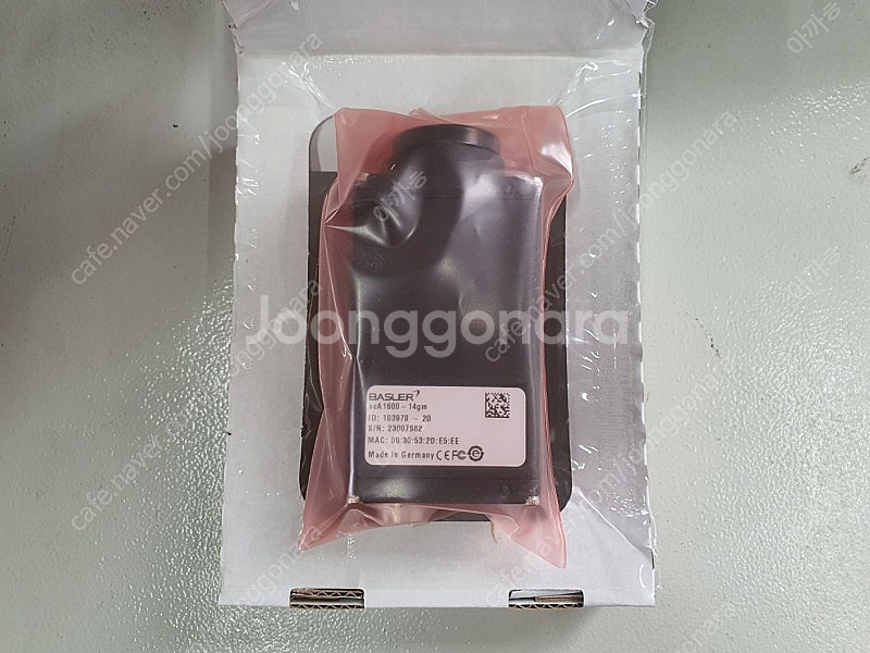 바슬러 CCD카메라(scA1600-14gm) 미사용품--0