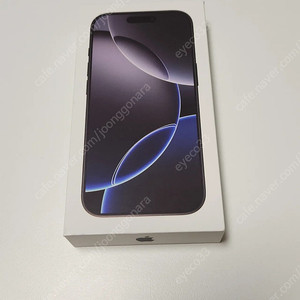 아이폰 16 프로 256GB 블랙 티타늄 미개봉(자급제)새상품 판매합니다