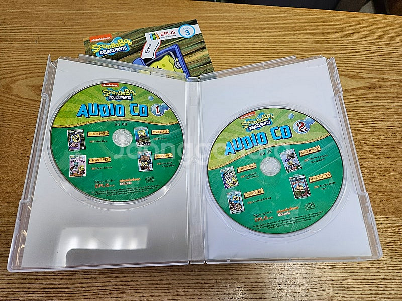 얼리챕터 애플리스 스폰지밥원서 8권+cd 레벨3 상태최...--2