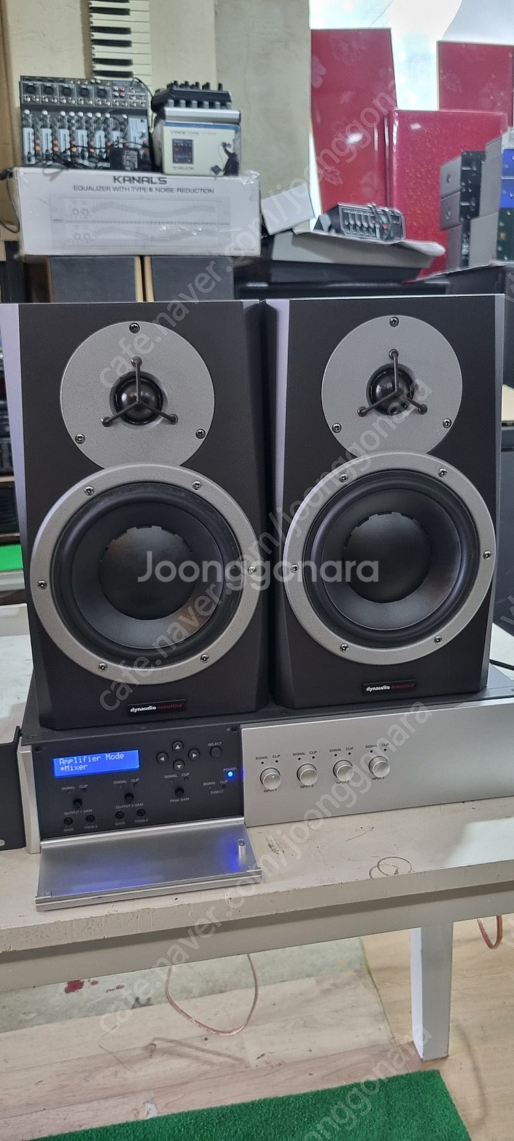 보스DXA2120+다인오디오 BM5P스피커--0