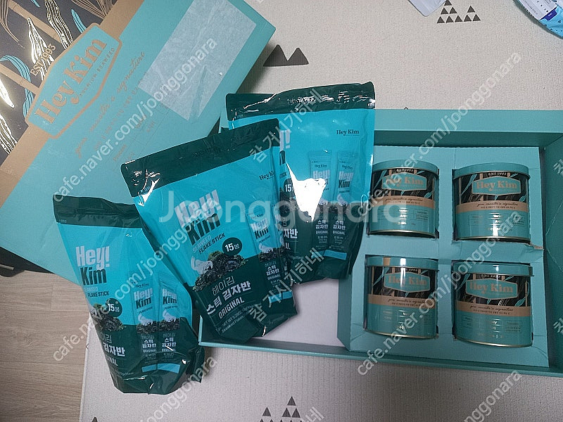 헤이김 곱창 김 선물세트 4g x 28개입--0