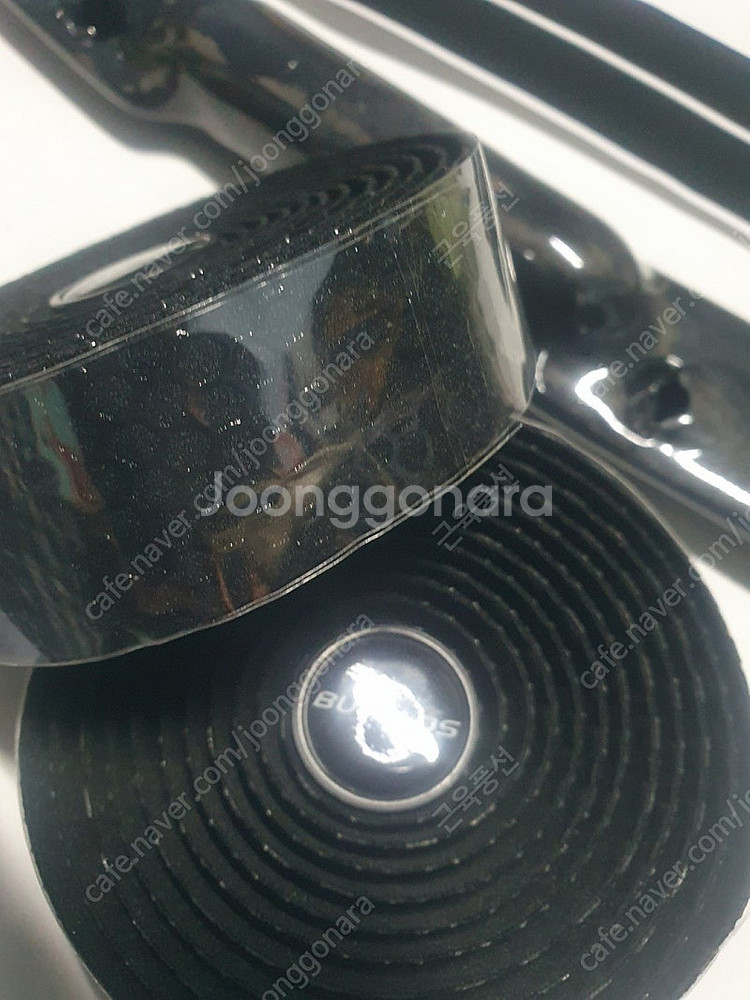 에어로 노바 스타일 카본 핸들바와 벌집 실리콘 바테잎 ...--4