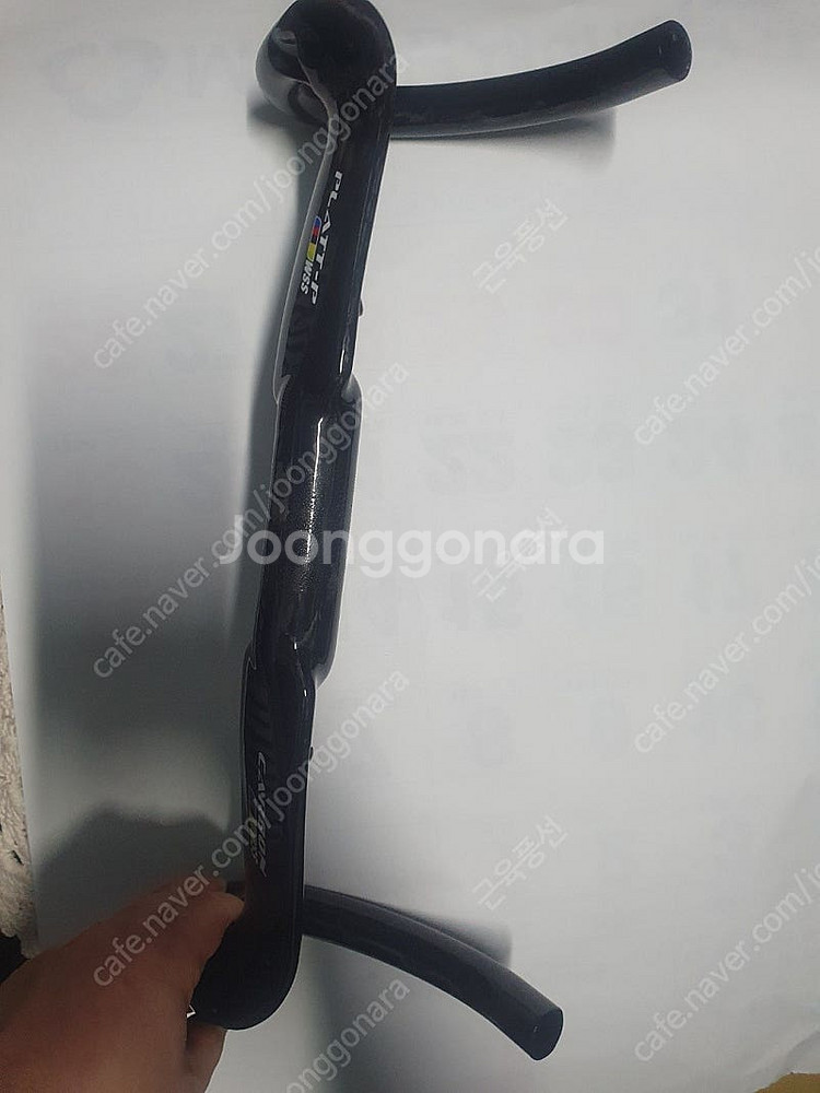 에어로 노바 스타일 카본 핸들바와 벌집 실리콘 바테잎 ...--8