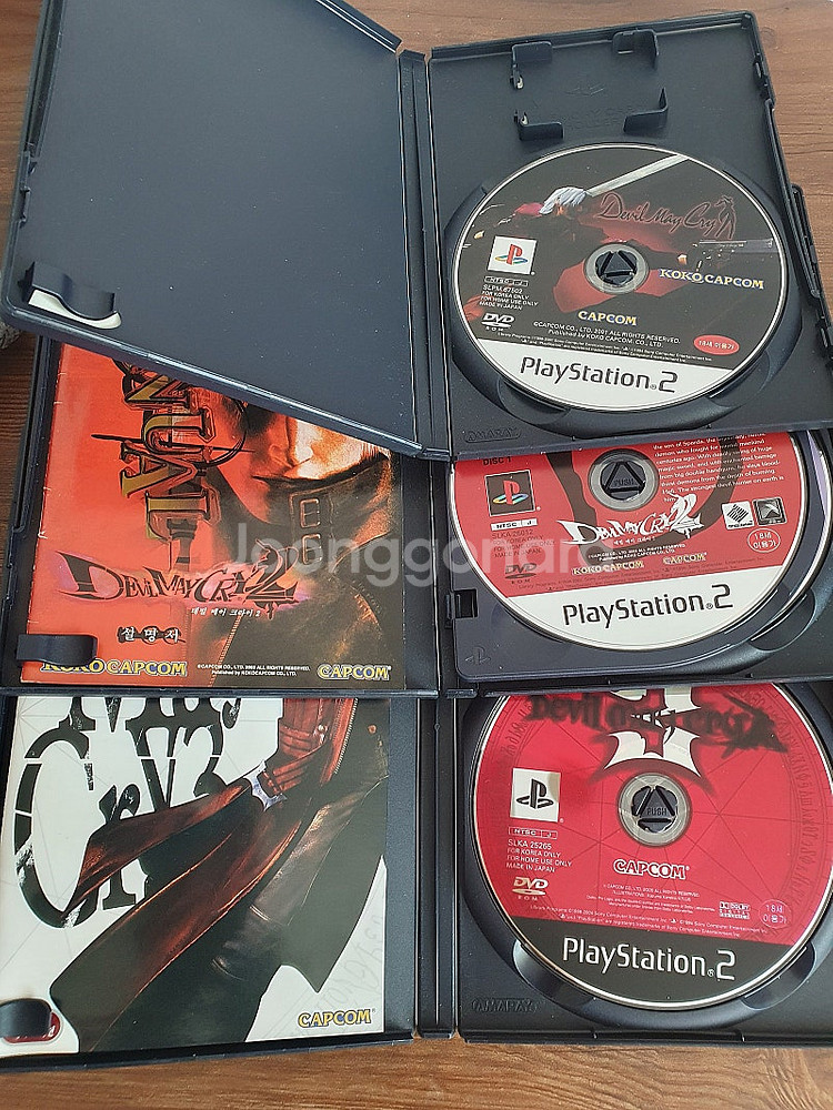 PS2 플스2 데빌메이크라이 1~3 일괄 판매합니다.--1