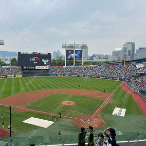 7월6일 두산vsKT 김재호 은퇴식 3루 블루석