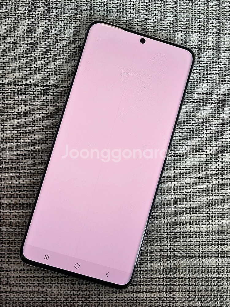 (미파손) 갤럭시 S20플러스 256G BTS에디션 21년 12월개통 검수완료 공기계 12만팝니다@--4