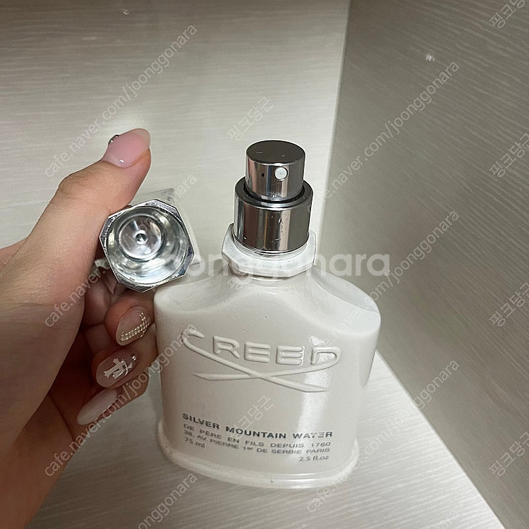 크리드 실버마운틴워터 15로트 구로트 75ml 국문택--4
