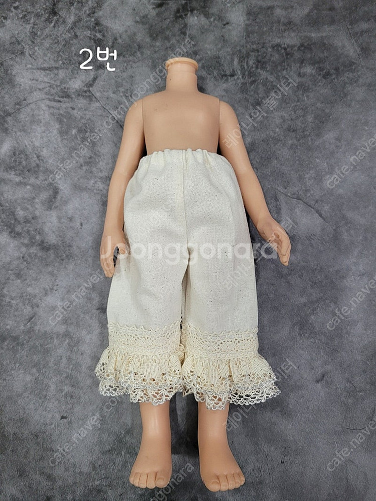 파올라레이나 8부 린넨속바지--3