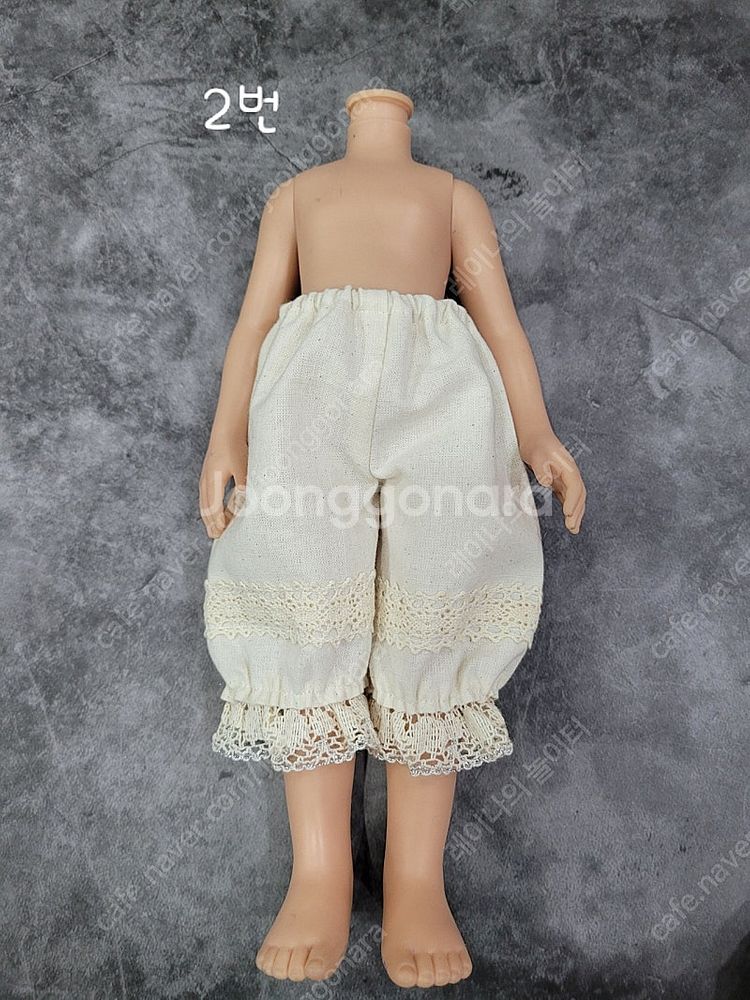 파올라레이나 7부 린넨 볼륨속바지--3