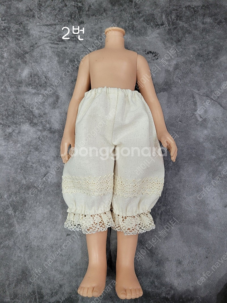 파올라레이나 7부 린넨 볼륨속바지--3
